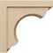 Ekena Millwork 10"W x 20"D x 20"H Classic Emerson Rough Cedar Woodgrain TimberThane Corbel, Primed Tan CORUR10X20X20EMRRCPR - alternate 3